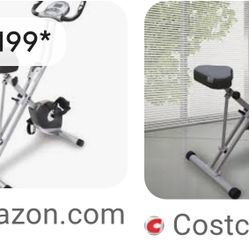 Can Deliver  $65 cash your choice compact exercise bicycle bike or compact elliptical treadmill