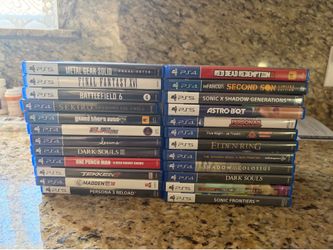 PS4/ps5 game lot