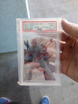 Mike trout baseball card