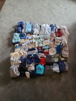 Baby boy 90 piece clothing lot