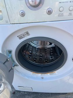 Washer and gas dryer