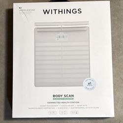 Withings Body Scan With Cardio Connected Wi-Fi Scale … PRICE REDUCED!!