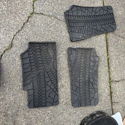 Jeep wrangler floor mats