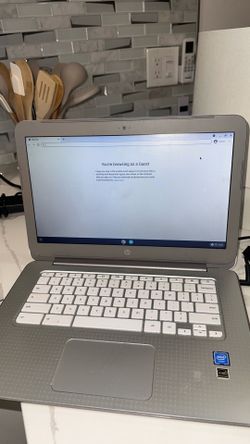 HP Chromebook 14” Intel Laptop w/ Charger – Works Great