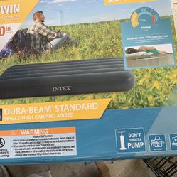 Twin 10” Air Mattress By Intex