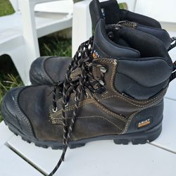Ariat Leather Steel Toe Work Boots Size 13  Waterproof 