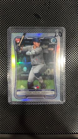 2026 Bowman Chrome - Kazuma Okamoto #28 (RC)  Toronto Blue Jays Red Rookie SP
