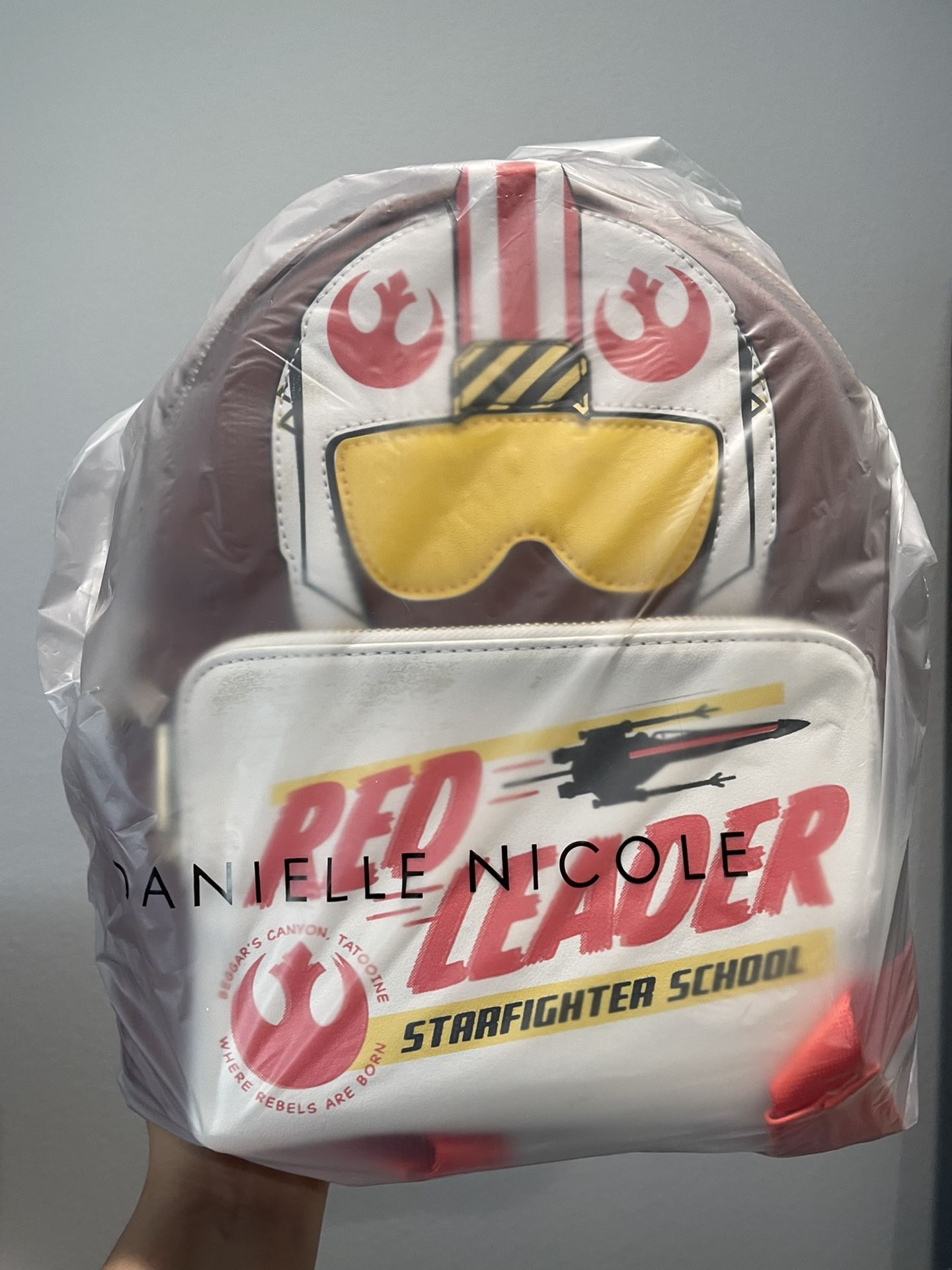 New Danielle Nicole StarWars Disney NWT Disney Danielle Nicole Star Wars Boba Fett Embroidered  main image 3