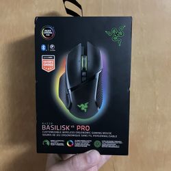 NEW Razer Basilisk V3 Pro Wireless PC Computer Gaming Mouse BLACK Razor brand