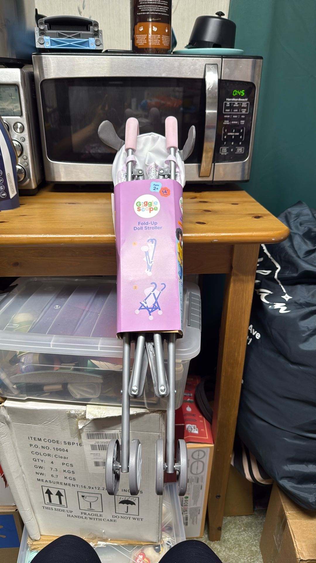 Giggle Scape Fold-up Doll Stroller