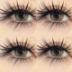 256 pic in box Lash Clusters Reusable Glue-free
