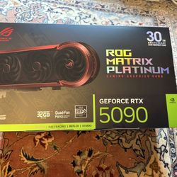 ROG Matrix Platinum GeForce RTX 5090 30th Anniversary