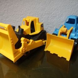Toy State (2015) CAT Tough Tracks Mini Workers Bulldozer
