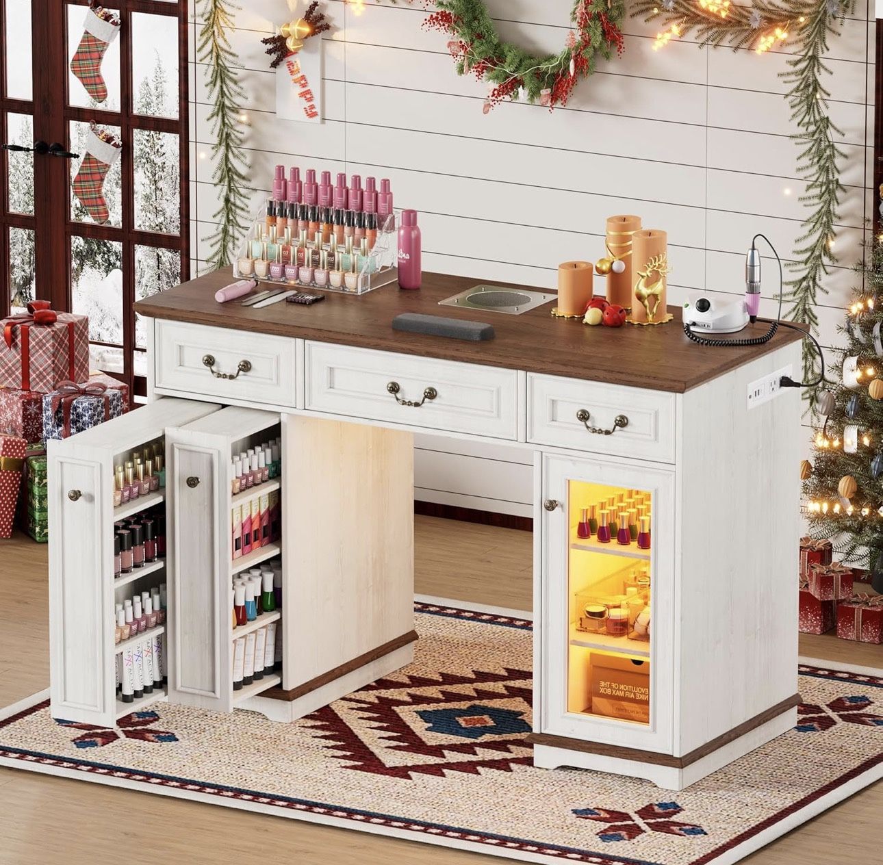 Mesa Para Manicurista Nueva En Su Caja