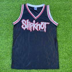 Vintage Deadstock 1999 SLIPKNOT Jersey Tank XXL BLUE GRAPE Rock Metal Shirt USA