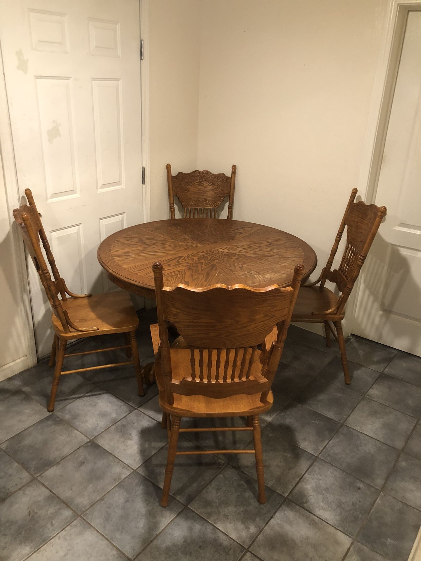 Dining Table 4 Chairs