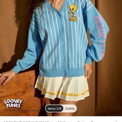 New LOONEY TUNES X SHEIN Cardigan 