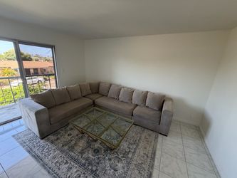 Grey Sectional couch