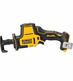 DEWALT ATOMIC 20V MAX* Reciprocating Saw, One-Handed, Cordless, Tool Only (DCS369B)