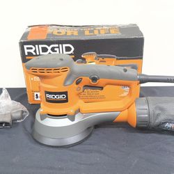 Ridgid 6” Random Orbital Corded Sander