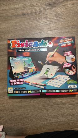 Pixicade+ Draw Your Own Video Game Kit – Complete STEM Activity