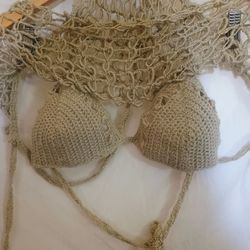 Two-piece summer crochet top just finished super cute