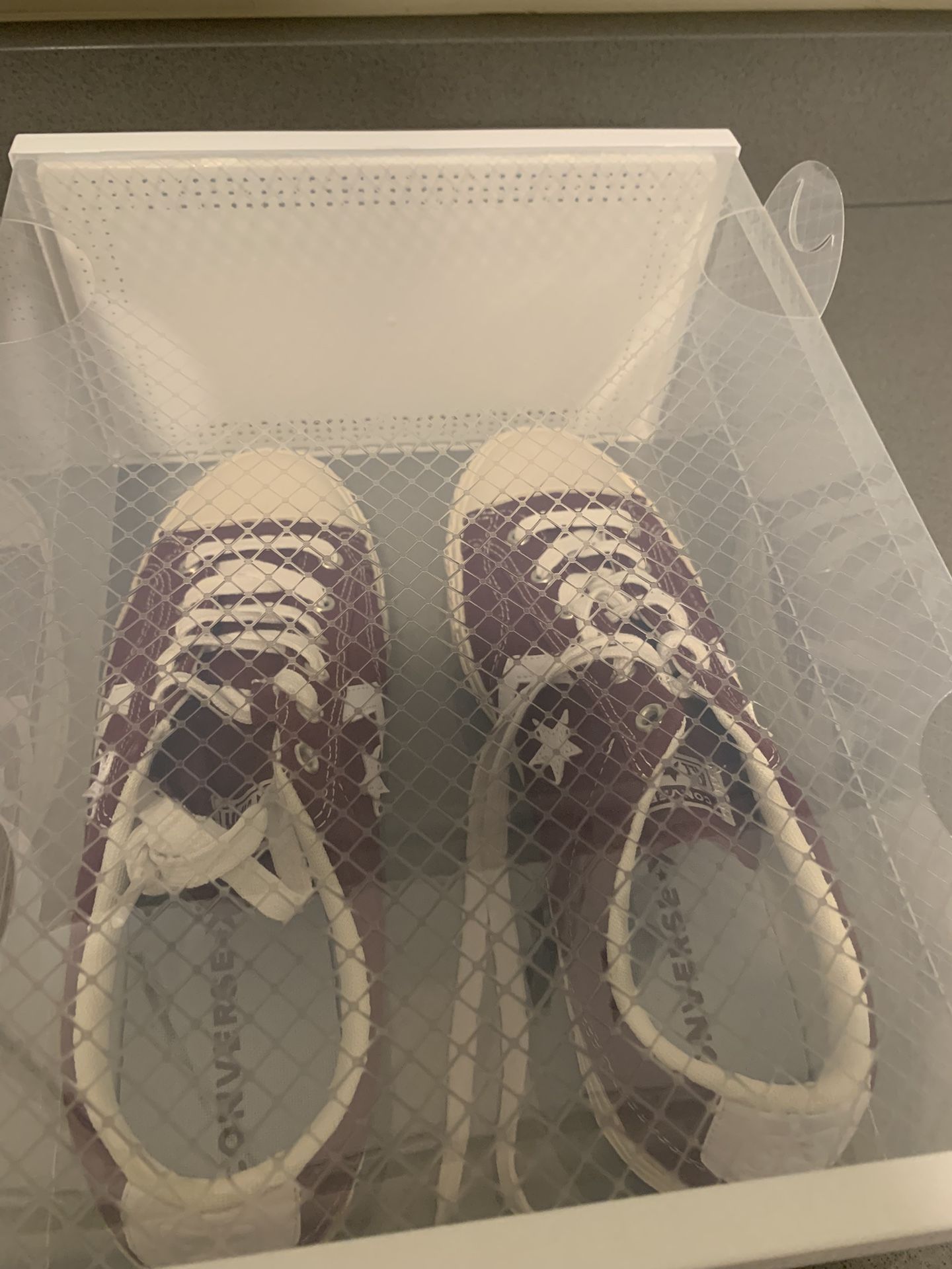 Maroon One Star Low Top Converse Size 12