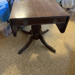 Drop Leaf Table, Toddler Gates (1 Unopened)