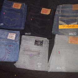 Levi's 501s/ True Religion 