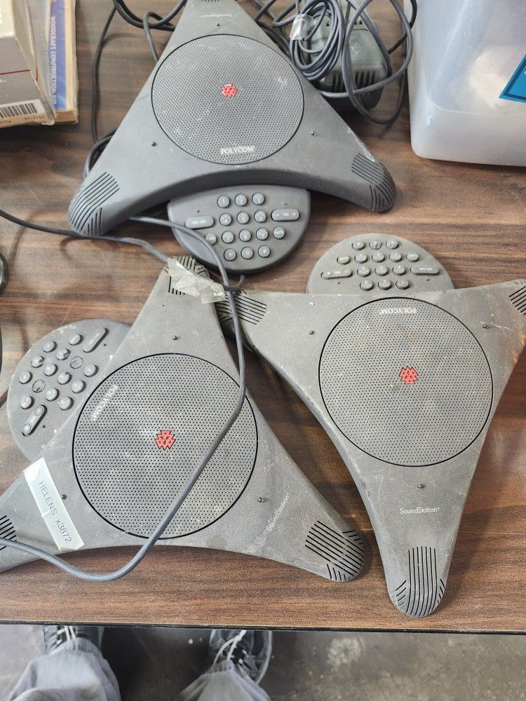 3 POLYCOM SOUNDSTATION
