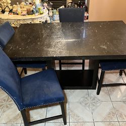 Table and chairs