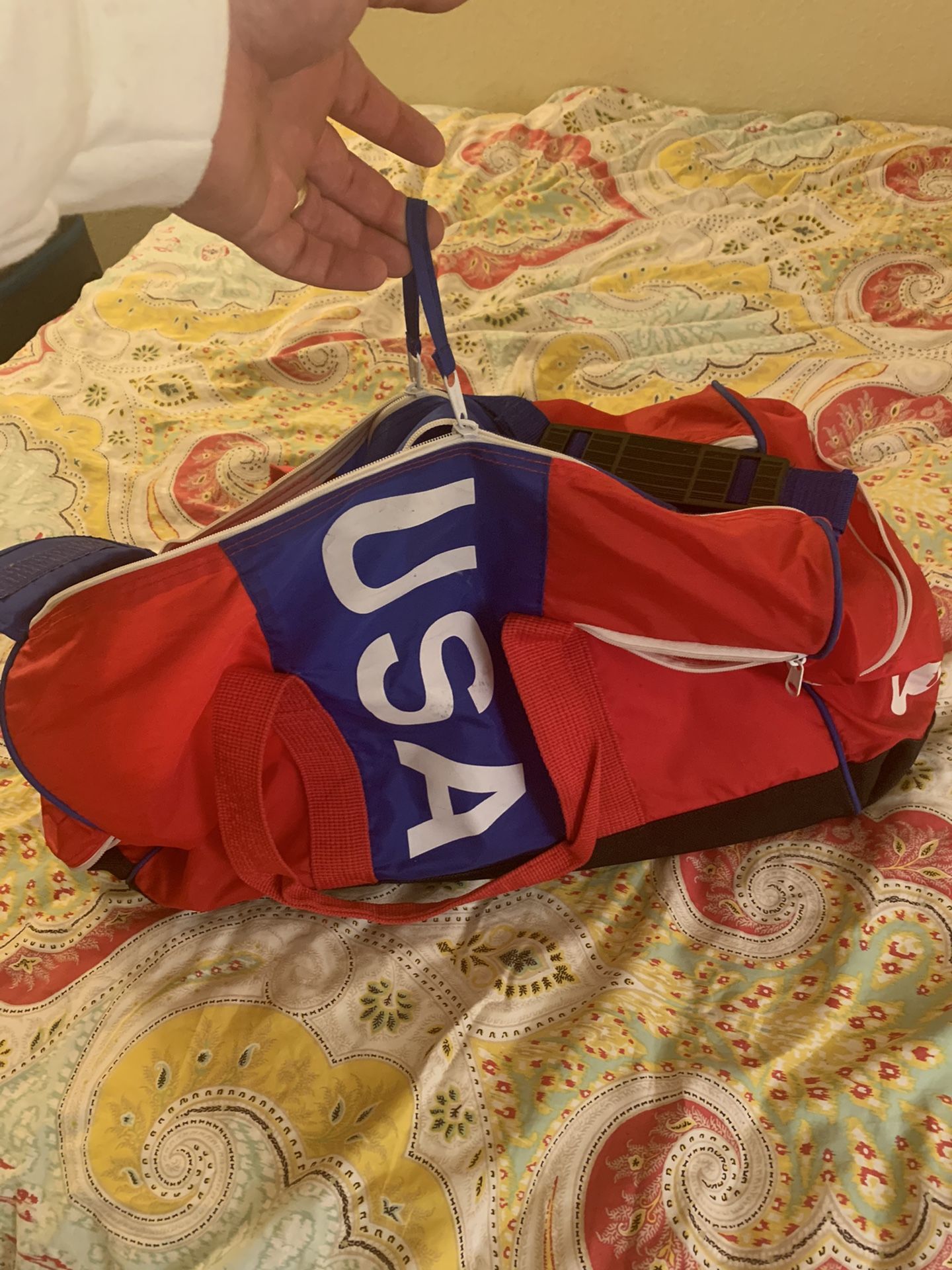 Wilson USA gym duffle bag