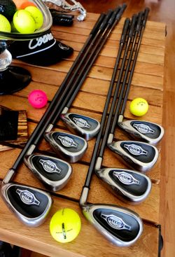 Callaway⛳️Big Bertha "Lady's" Iron Set🔥4-GW With Graphite L-Flex Shaft's...🌟