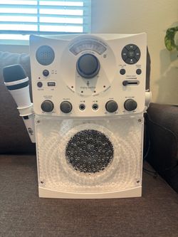 Singing Machine Karaoke System with Microphone