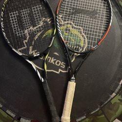 2 tennis rackets in good condition no separate pickup quenns forest hills