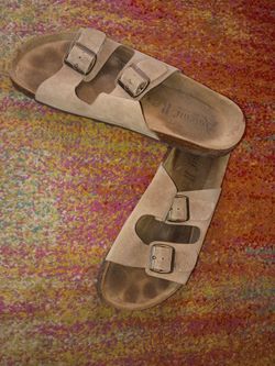 Autenti Suede Sandals size 42 made in Spain