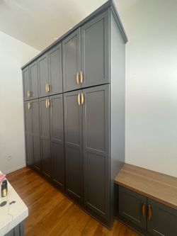 Mantra Graphite Cabinetry Office / Built-In Storage System