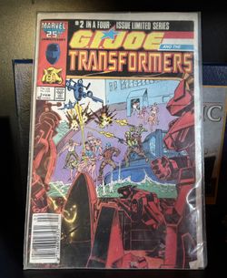 G.I Joe x Transformers comic 