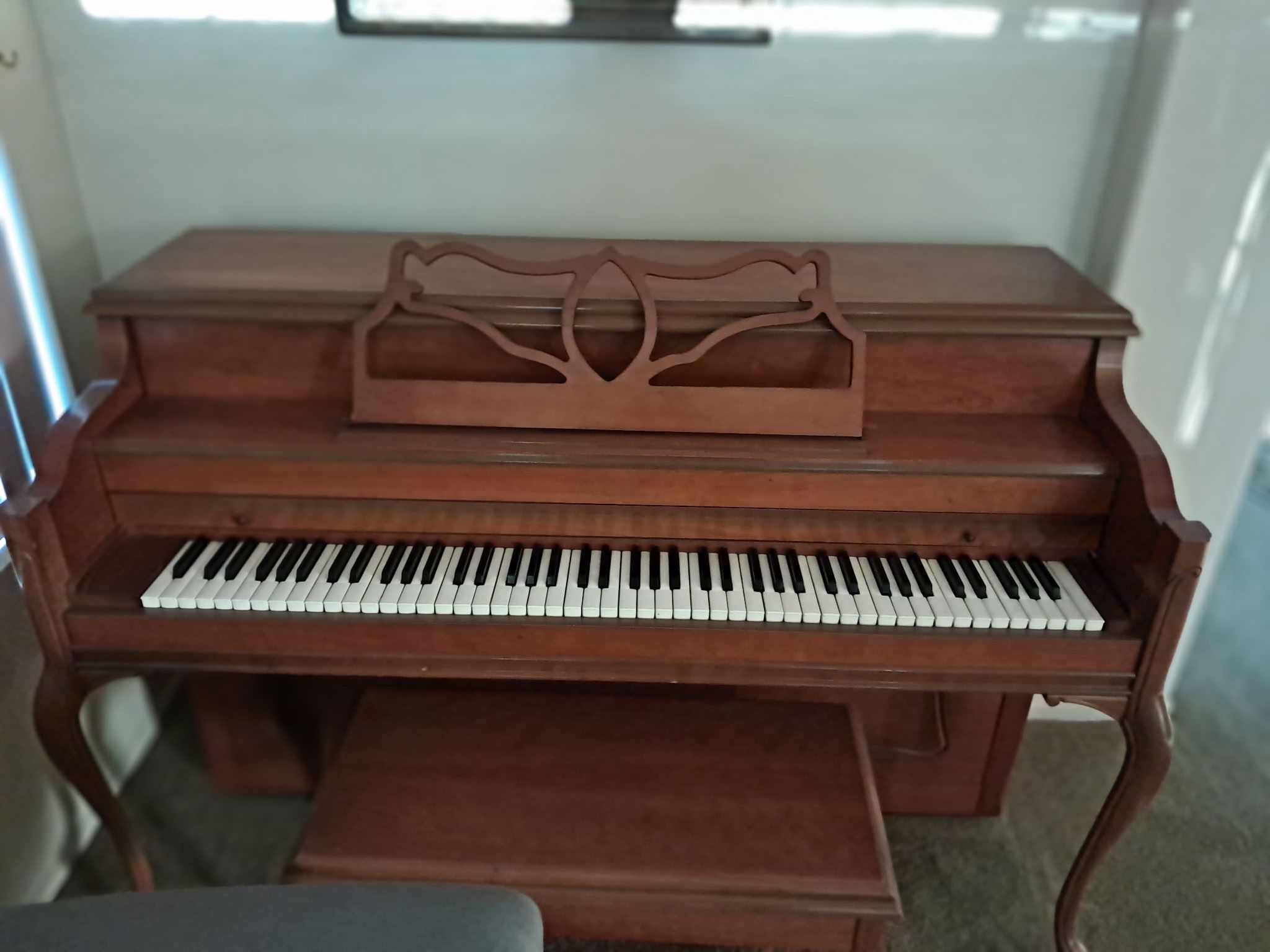 Cherry Wood Piano