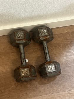 25 lb dumbbells