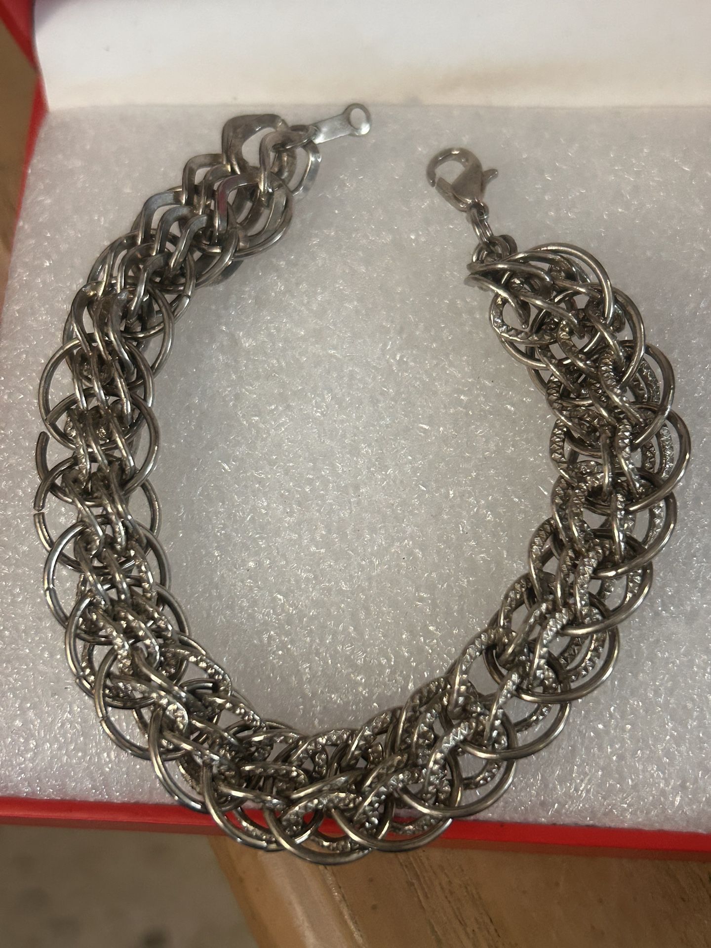 Manilla Stainless Joyería Antigua 