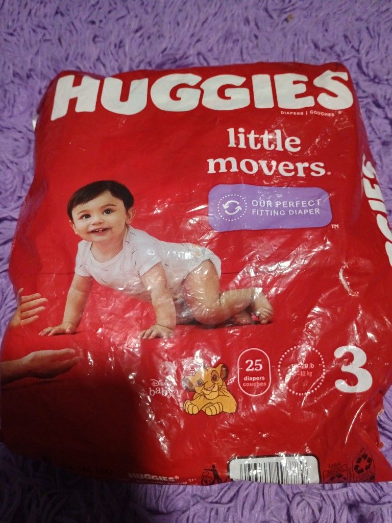 Huggies Size 3 Diapers