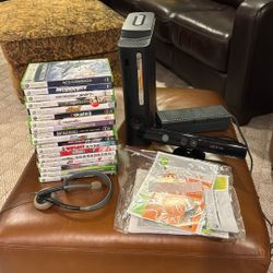 Xbox 360 Game Console And Games