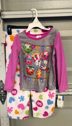 Girls Shopkins NEW pijamas size 6
