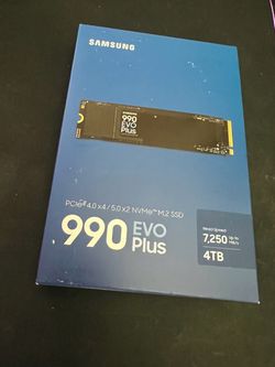 Samsung NVME SSD 990 EVO Plus 4TB, PCIe Gen 4x4