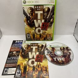  Army of Two: The 40th Day; CIB (Microsoft Xbox 360, 2010)