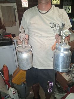 Paint spray cans