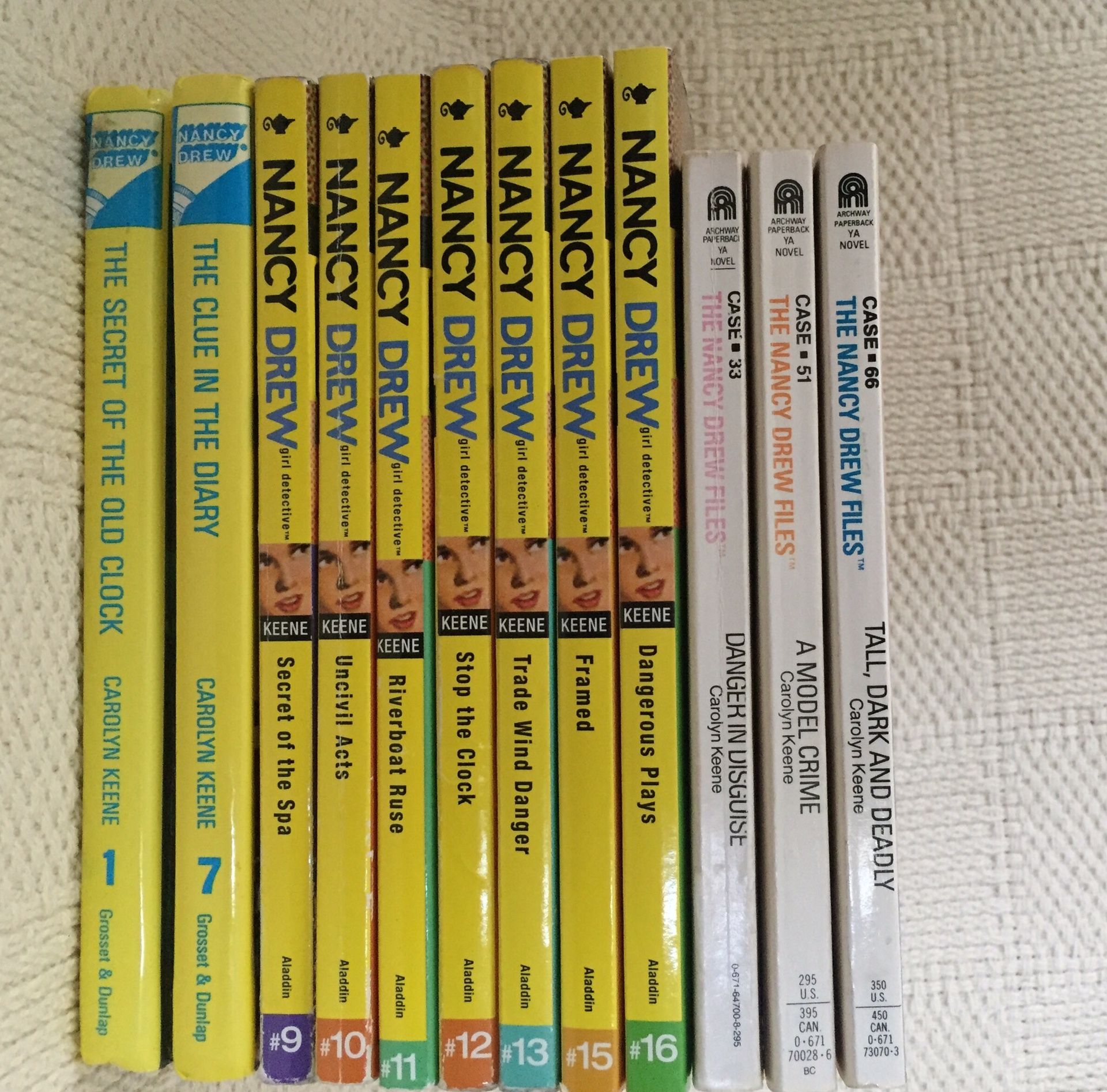 Nancy Drew Mystery Books ~Lot of 12~