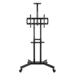 Mobile TV Stand fits tv up to 90”