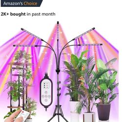 Indoor Plant Lights 4 Heads 